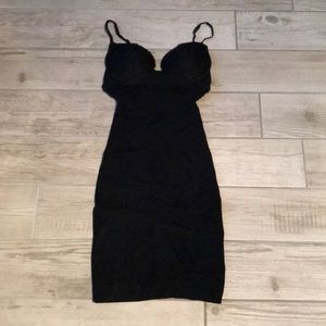 MARCIANO CORSET BLACK DRESS